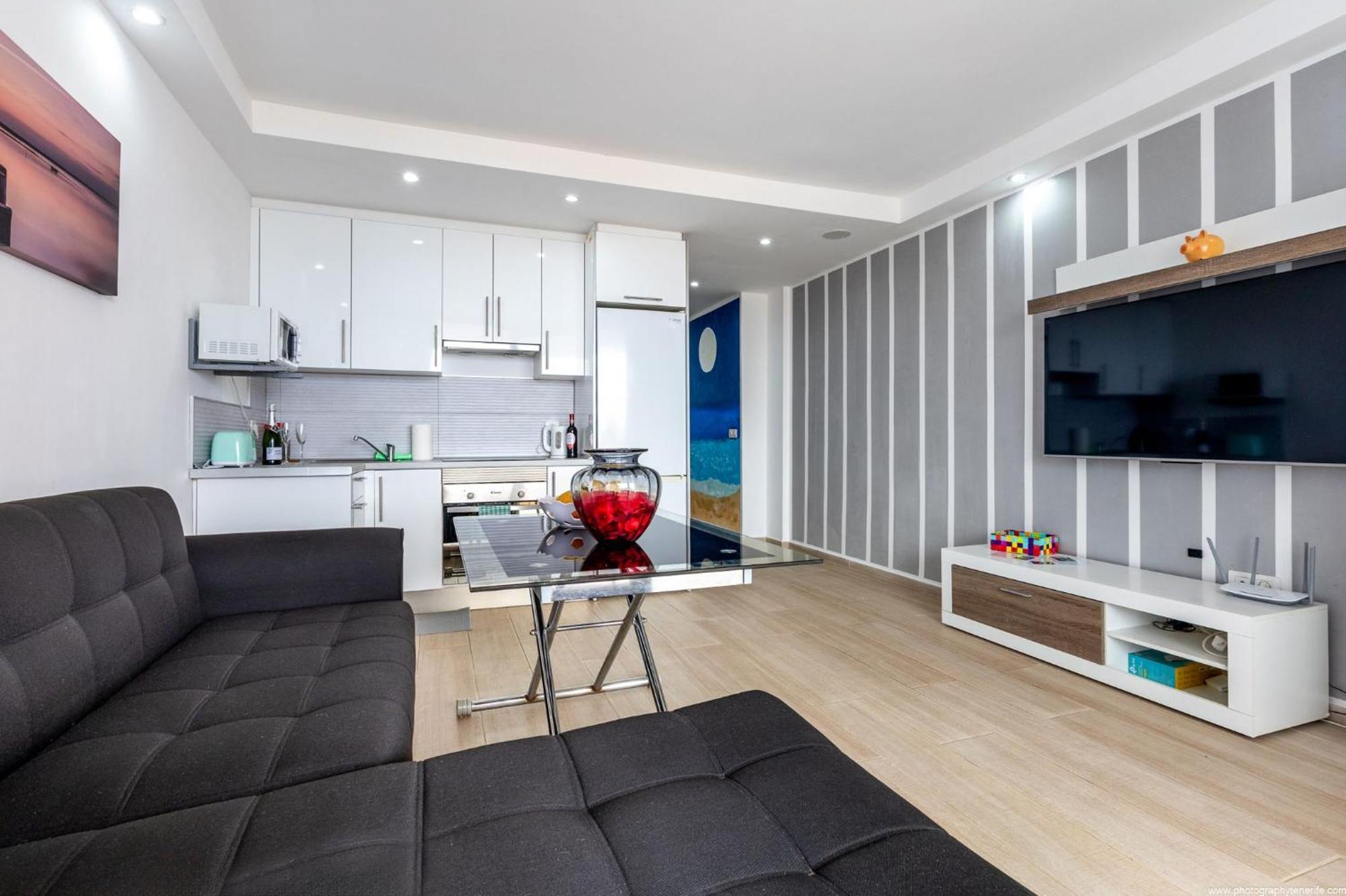 Ocean View Apartment With Large Terrace And Netflix Smart Tv Costa Adeje エクステリア 写真
